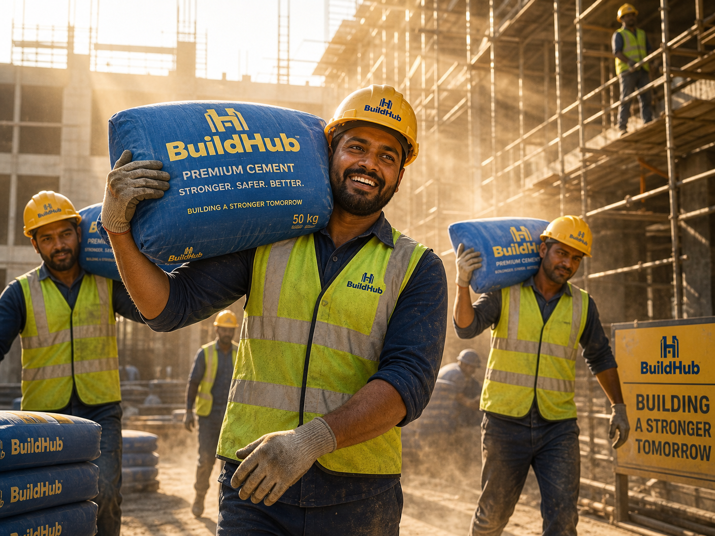 Buildhub FibreCrete Fibre-Reinforced Cement 40kg